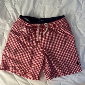 Boys Polo swimsuit, size 8, excellent condition!